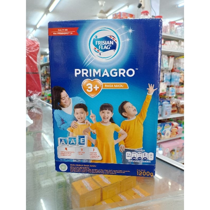 Frisian flag primagro 3+madu 1200gram