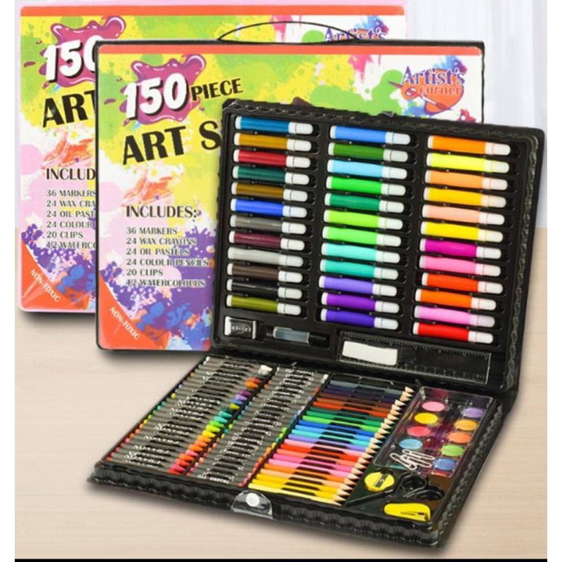 

CRAYON SET 150 IN 1 / PENSIL WARNA / PEWARNA ALAT GAMBAR MEWARNAI