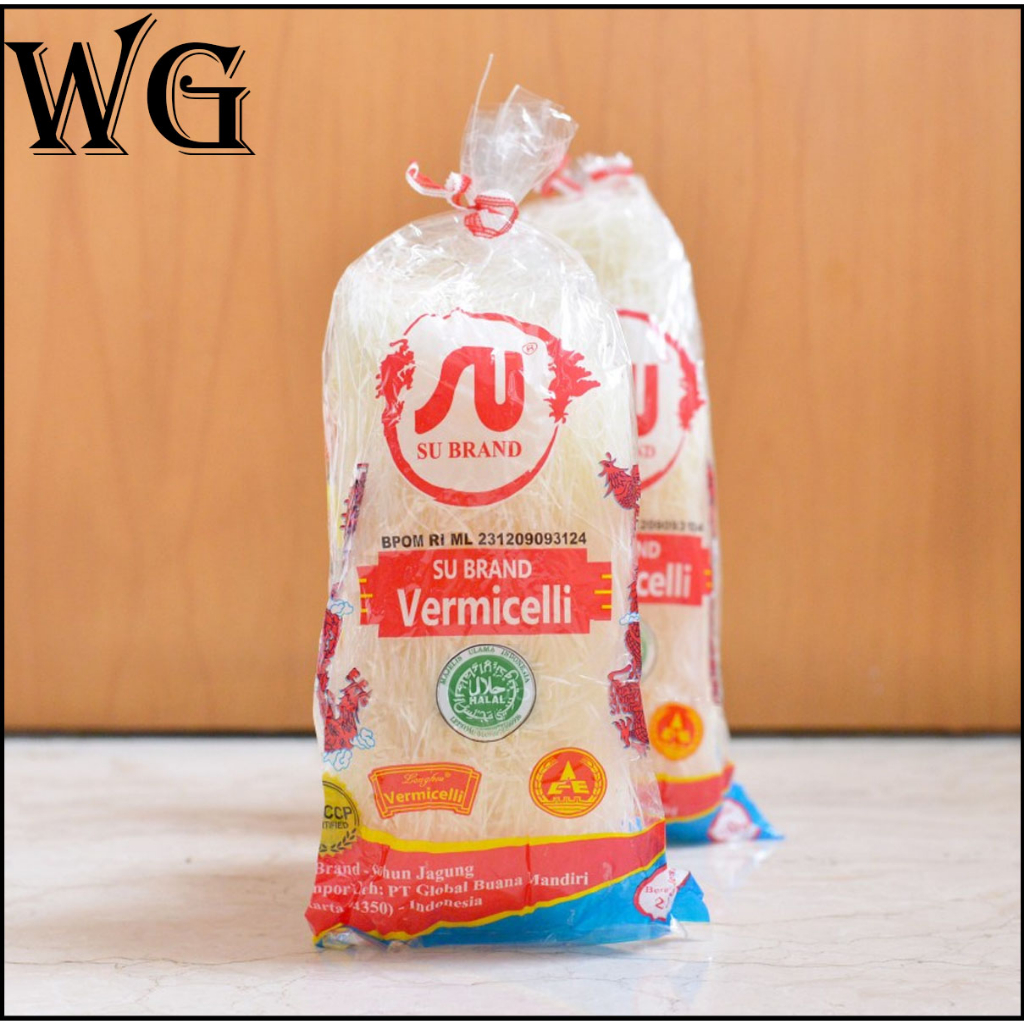 

Mie Bihun SU Brand Sohun Jagung Vermicelli 250Gram Soun