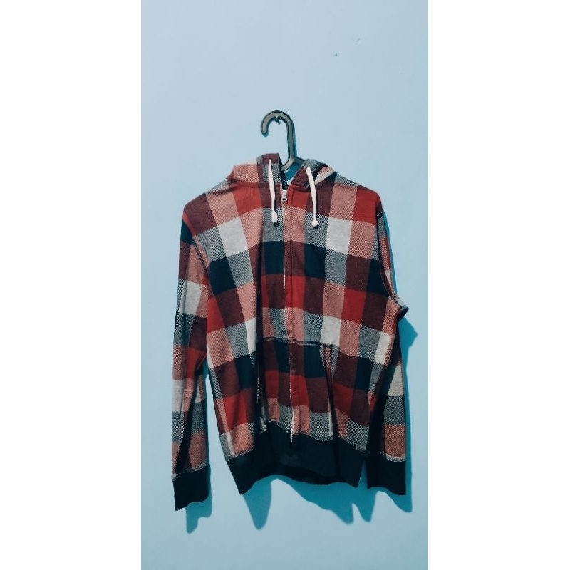 Jaket Zipper Hoodie Back Number