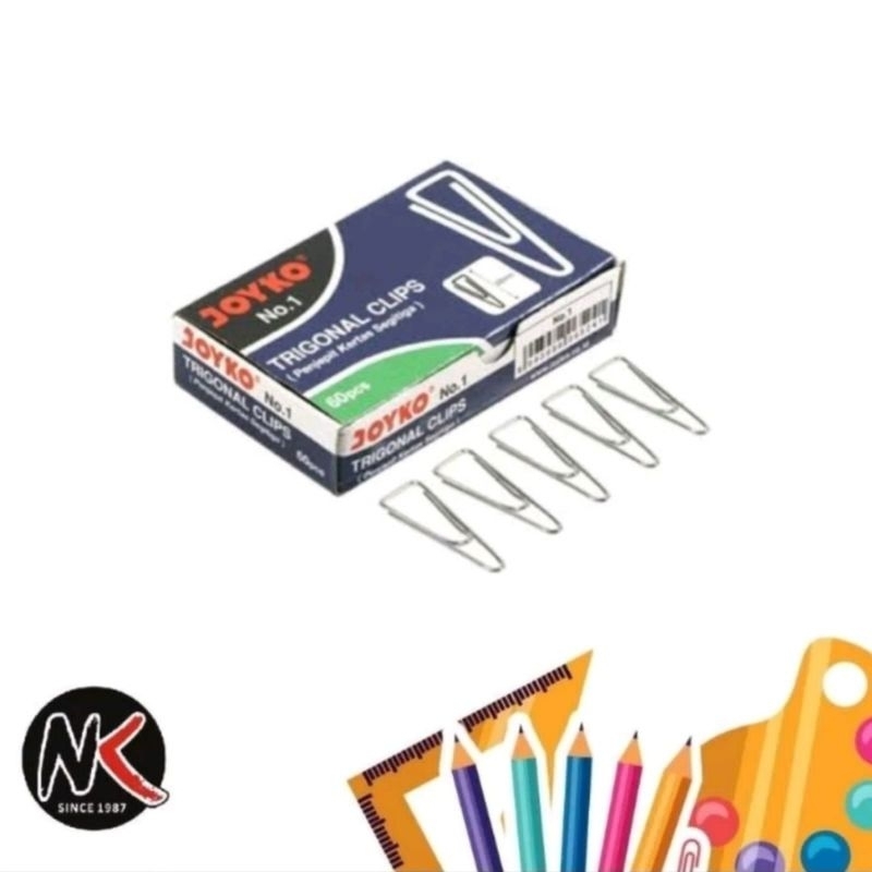 

Paper Clip/Klip Kertas/Trigonal Clip JOYKO No.1