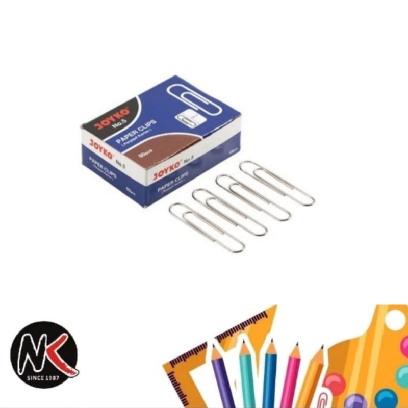 

Paper Clip/Klip Kertas/Trigonal Clip JOYKO No.5