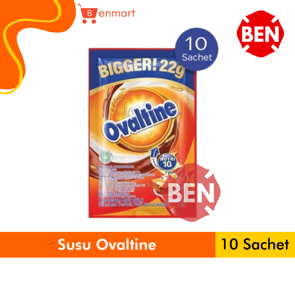 

Susu Ovaltine 1 Renceng 10 Sachet Chocolate Malt Drink Classic Coklat