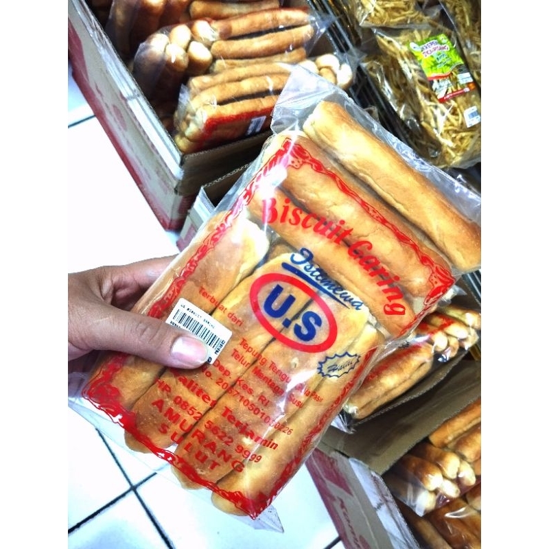 

Biscuit Garing Manis (Roti Kring) Ole Ole Khas Manado 1pack isi 10-12 Roti