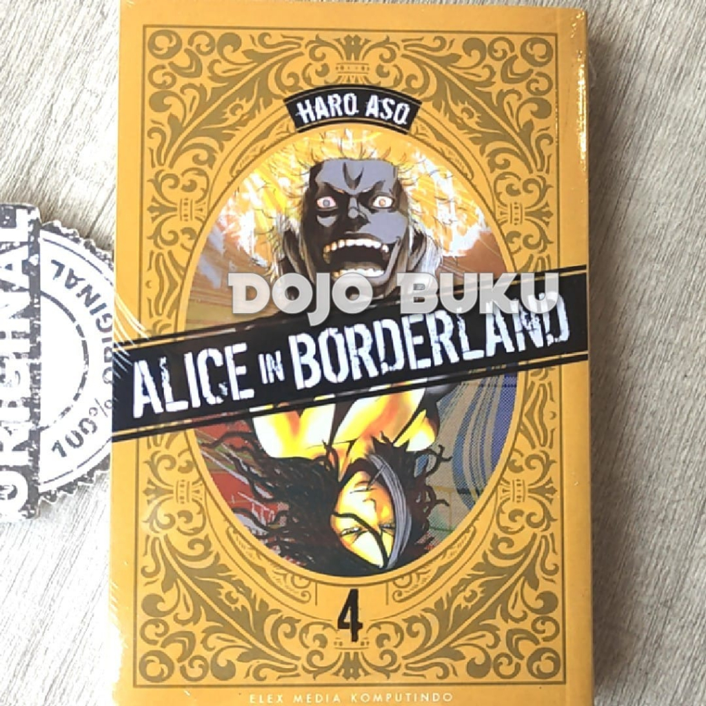 Komik Alice in Borderland 4 by HARO Aso