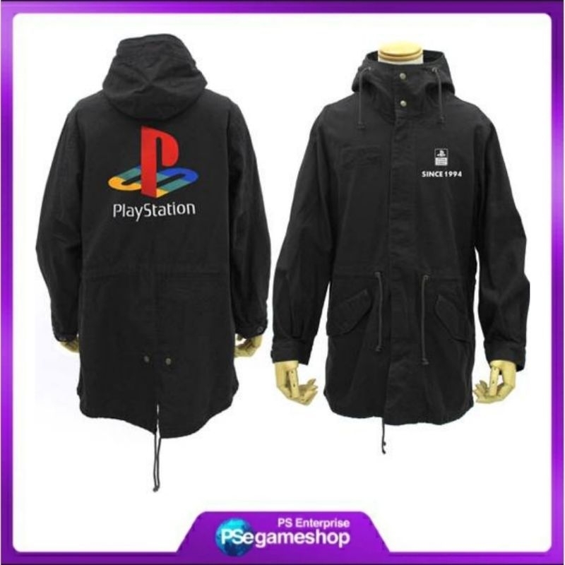 PlayStation M-51 Jacket Embroidered PSX Logo Black (XL Size)
