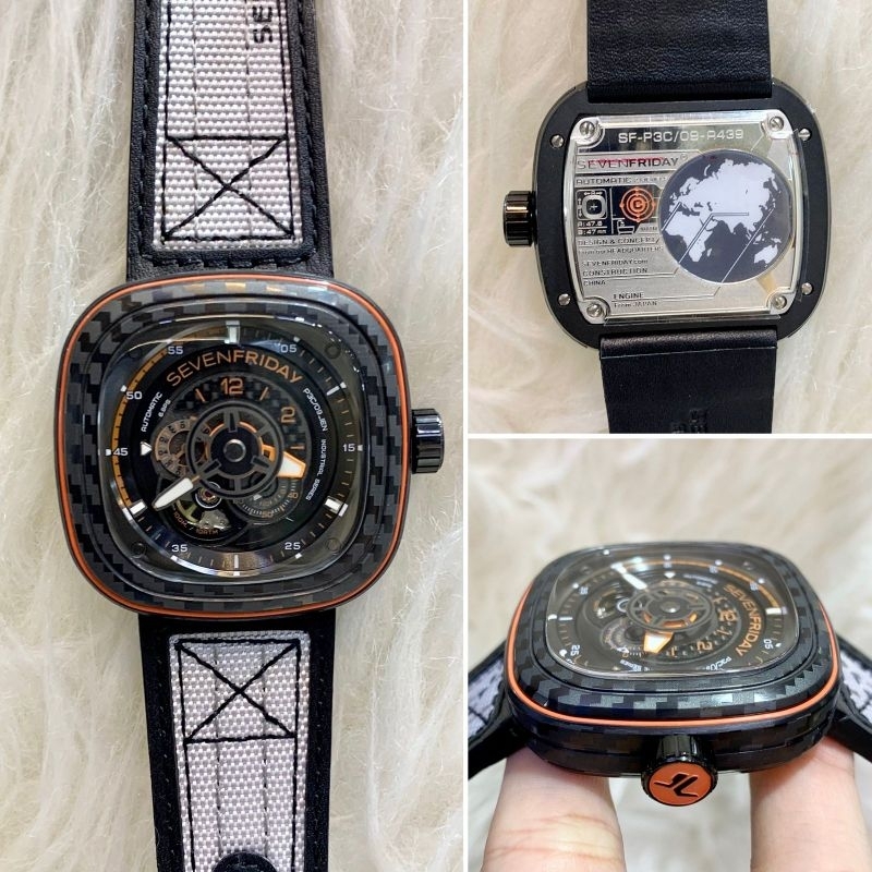 jam tangan pria Automatic seven Friday Mesin miyota jepang clone 1:1 free extra bstrap karet