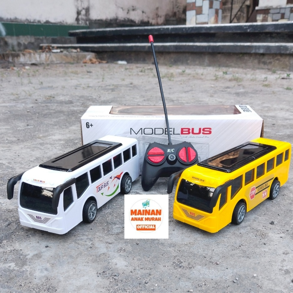 Mainan Mobil Bus Remote Control City Express 703 4 Ada Lampu | Mainan Bus Remote RC 27MHz Car Terbar