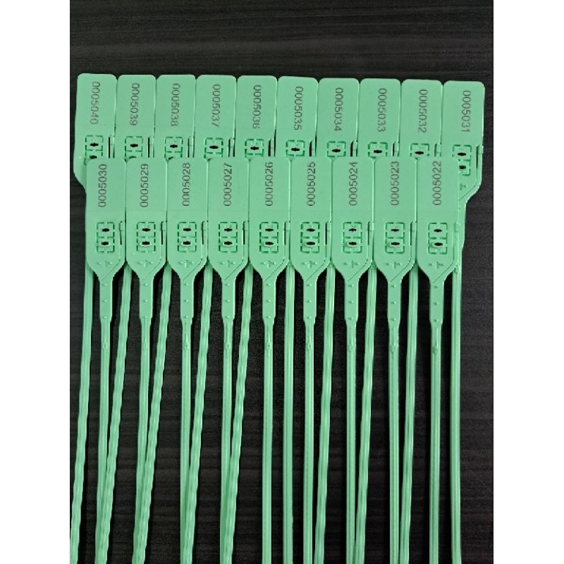 locis segel kontainer / segel cpo / segel plastik ukuran 41,5 cm