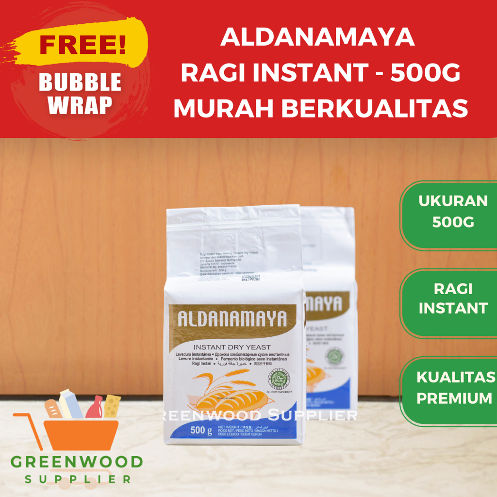 

Aldanamaya Instant Dry Yeast / Ragi Instant - 500G