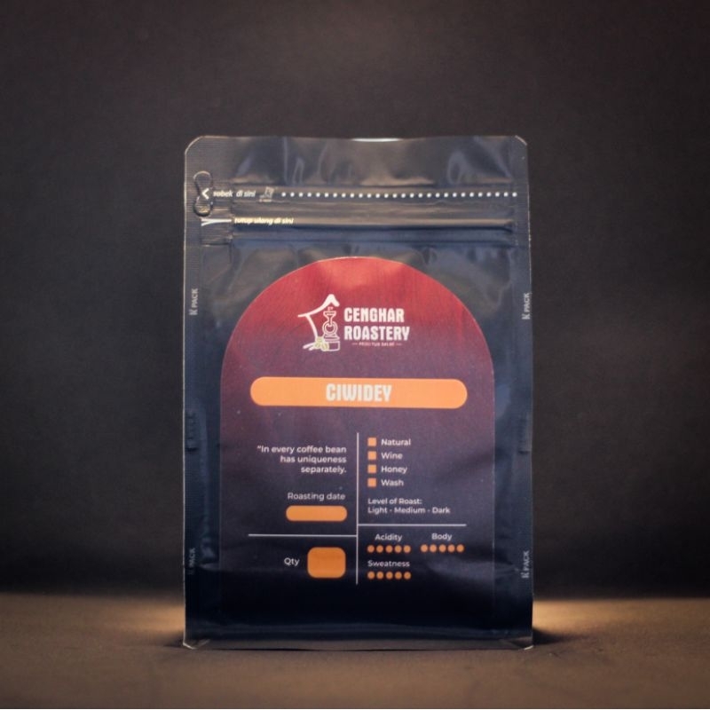 

Kopi Arabika Ciwidey | 200gr | Roast Beans | Coffee