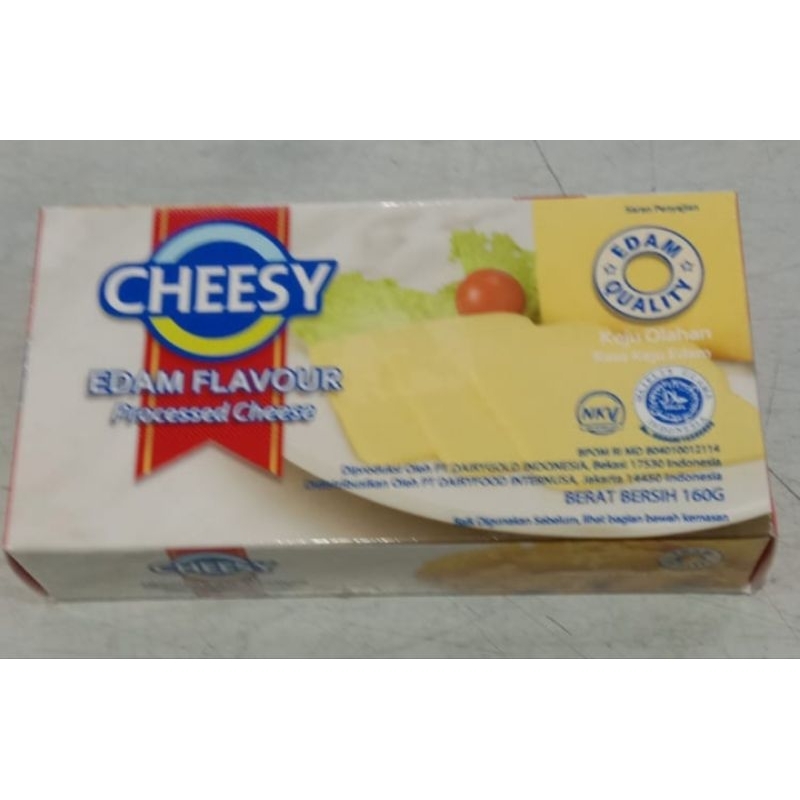 

Keju Cheesy Edam Flavour Processed Cheddar Cheese / Cheesy 160gram