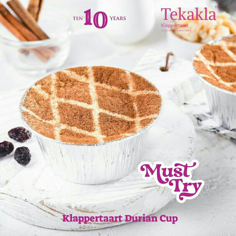 

Klappertaart Durian Cup Halal