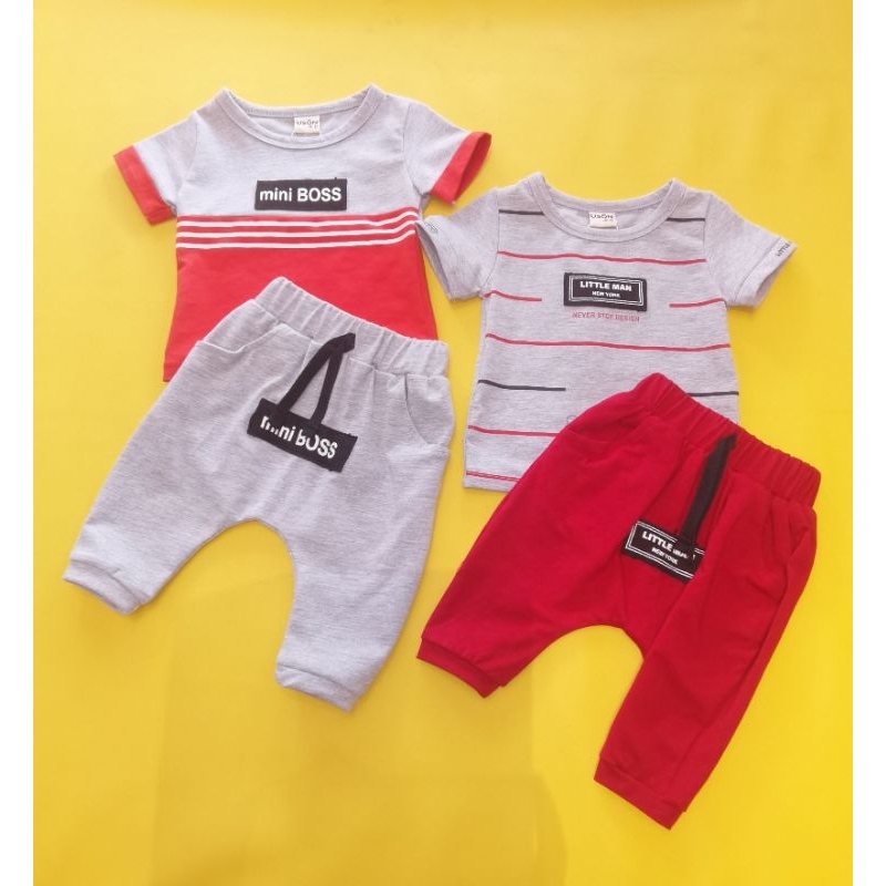 Setelan Anak Merk Uson Bahan Kaos Import