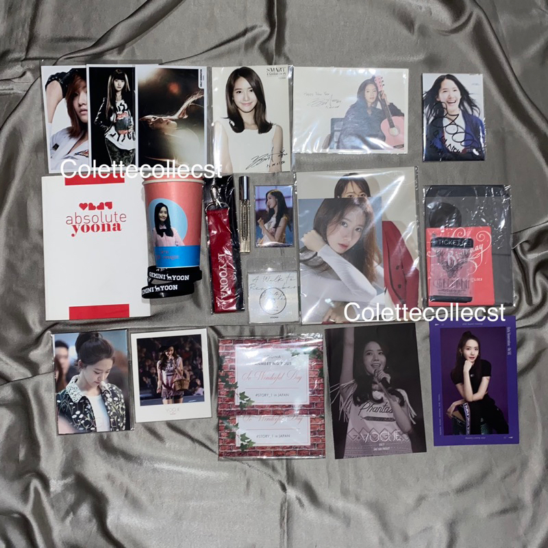 Yoona SNSD MD Merchandise (Postcard Polaroid Photobook Poster)