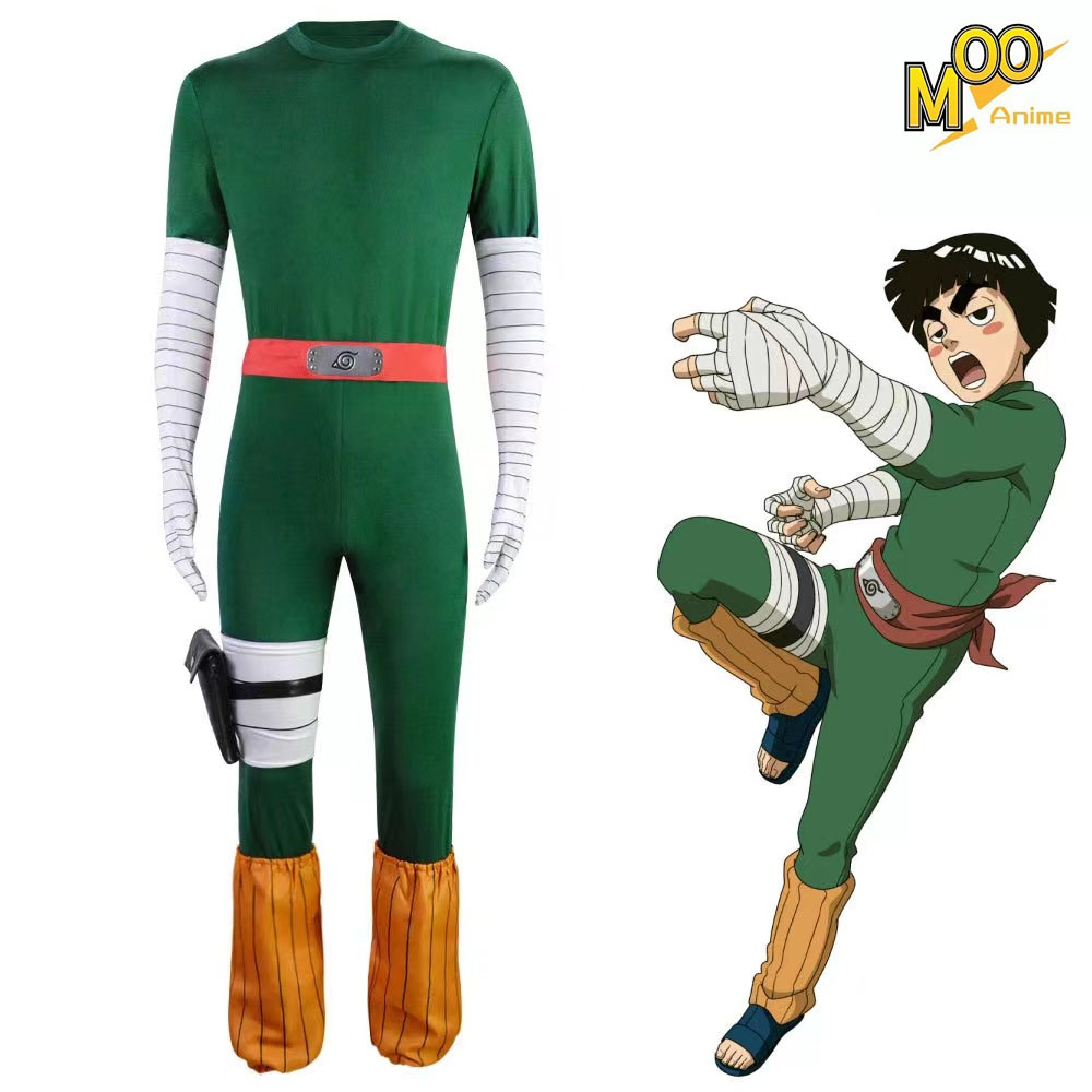 Anime NARUTO cosplay costume Rock Lee cosplay costume Christmas Halloween costumes