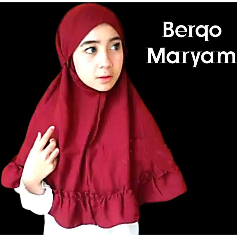 KALTIM Jilbab Bergo Maryam Diamond Hijab Jamilah