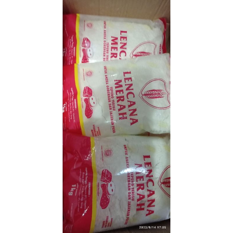 

LENCANA MERAH TEPUNG TERIGU 1kg