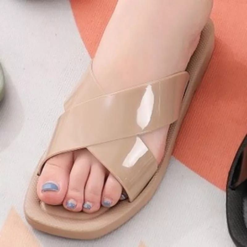 Sandal selop model silang wanita terbaru selop wanita balance 1246