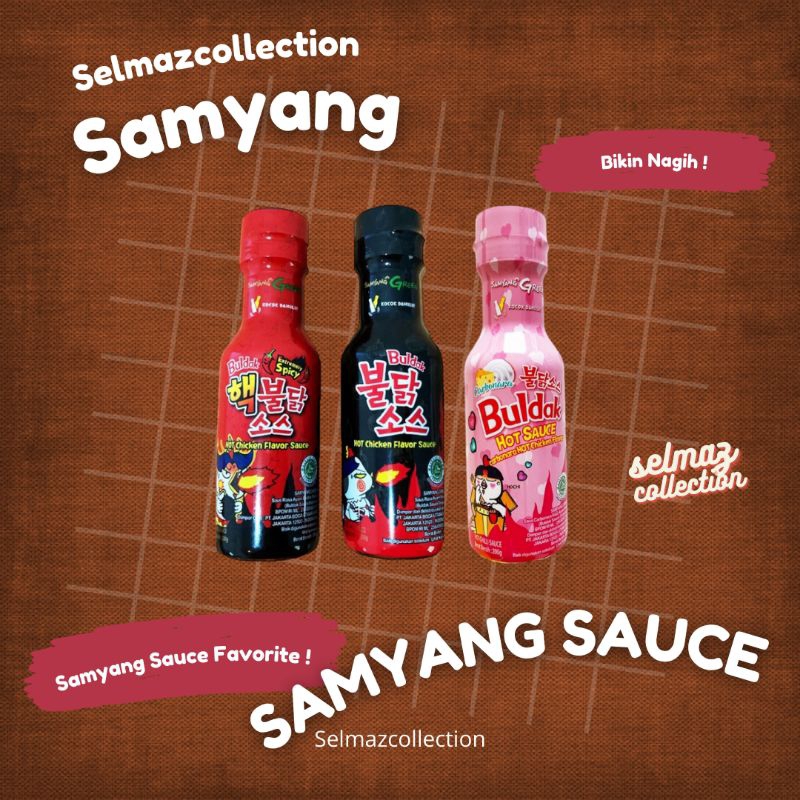 Samyang Sauce Halal 200gr Saos Samyang Pedas Halal Saus Samyang Halal Terpedas