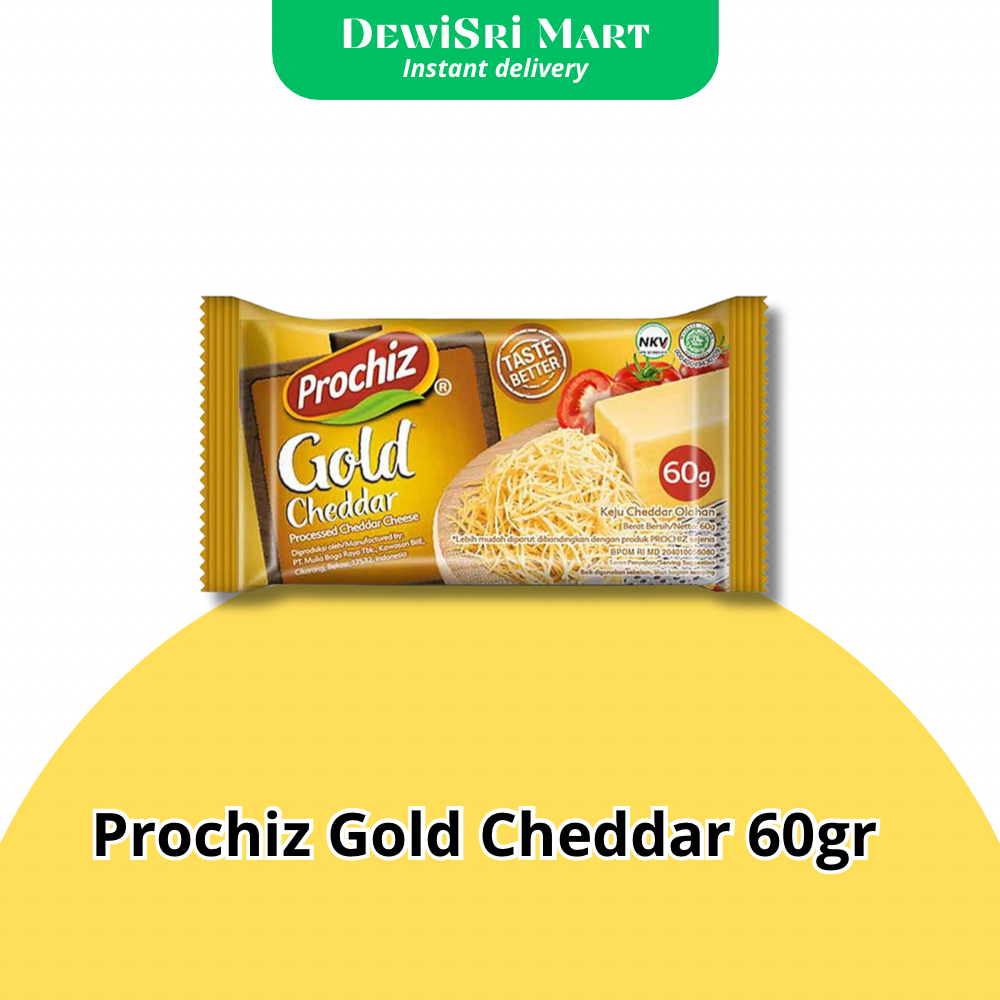 

Keju Prochiz Gold 60gr - Dewi Sri Mart