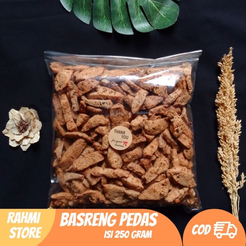 

(250 GRAM) BASRENG BAKSO GORENG PEDAS RENYAH KRIUK AROMA DAUN JERUK | ACEH