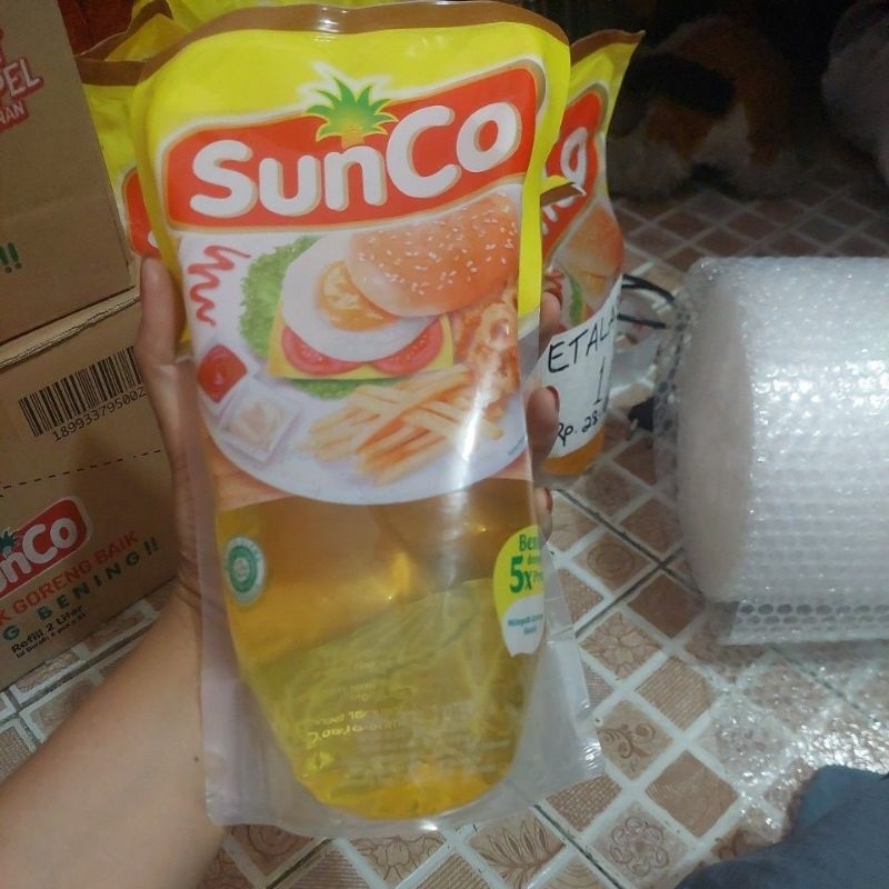 

●QYA●MINYAK GORENG SUNCO 1 LITER