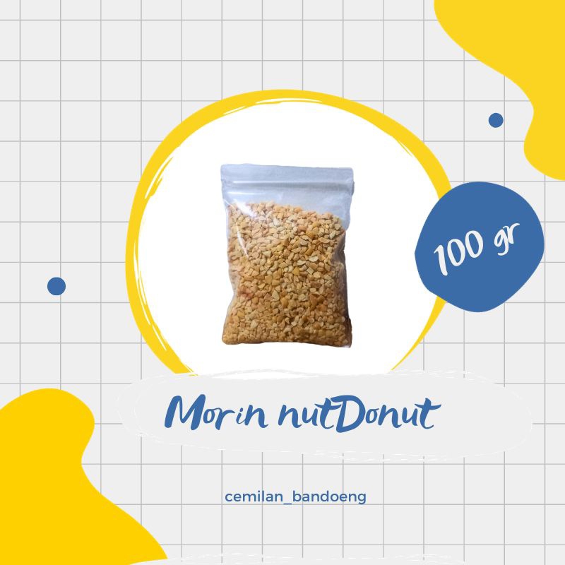 

TOPPING KACANG CACAH MORIN KEMASAN 100GR