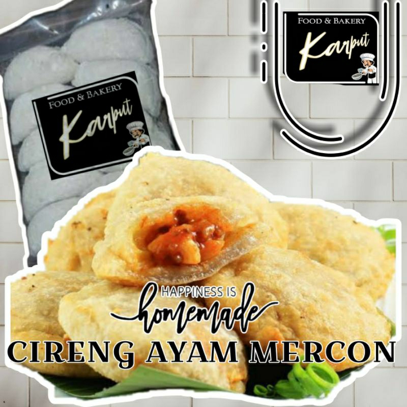 

Cireng Mercon isi ayam