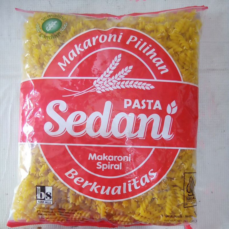 

SEDANI MAKARONI SPIRAL 1KG