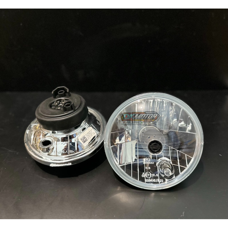 Lampu Reflektor Depan HD Harley Davidson Original Second Belakang Crom Chrome