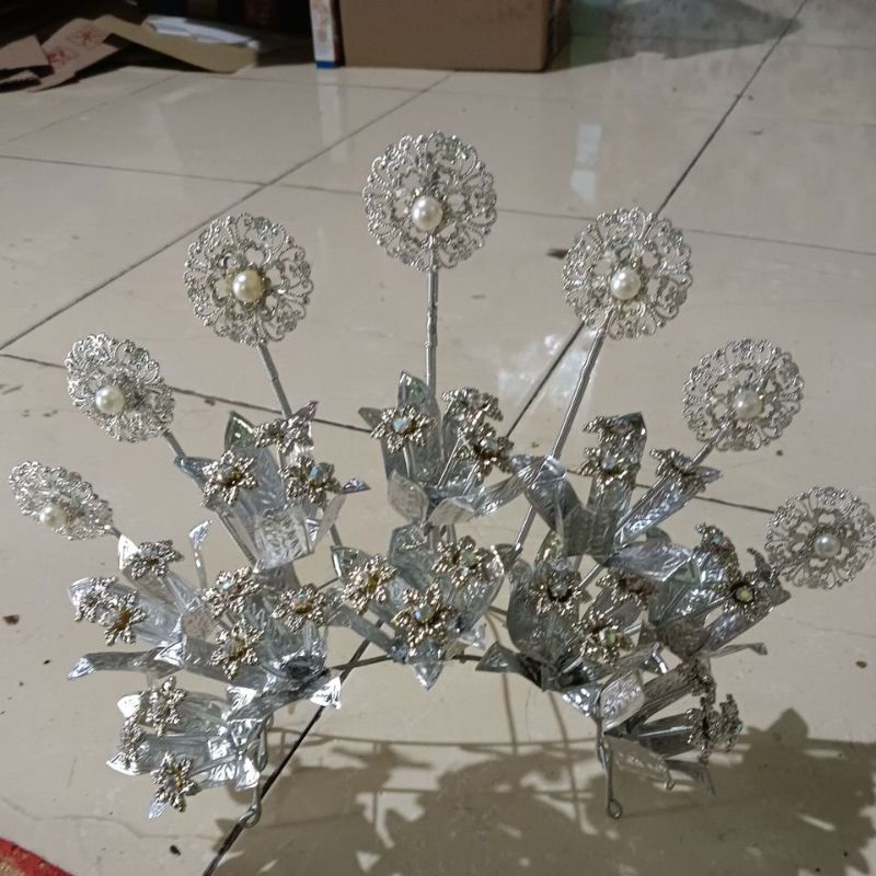 Sunting adat Palembang/sunting akad/sunting pendek