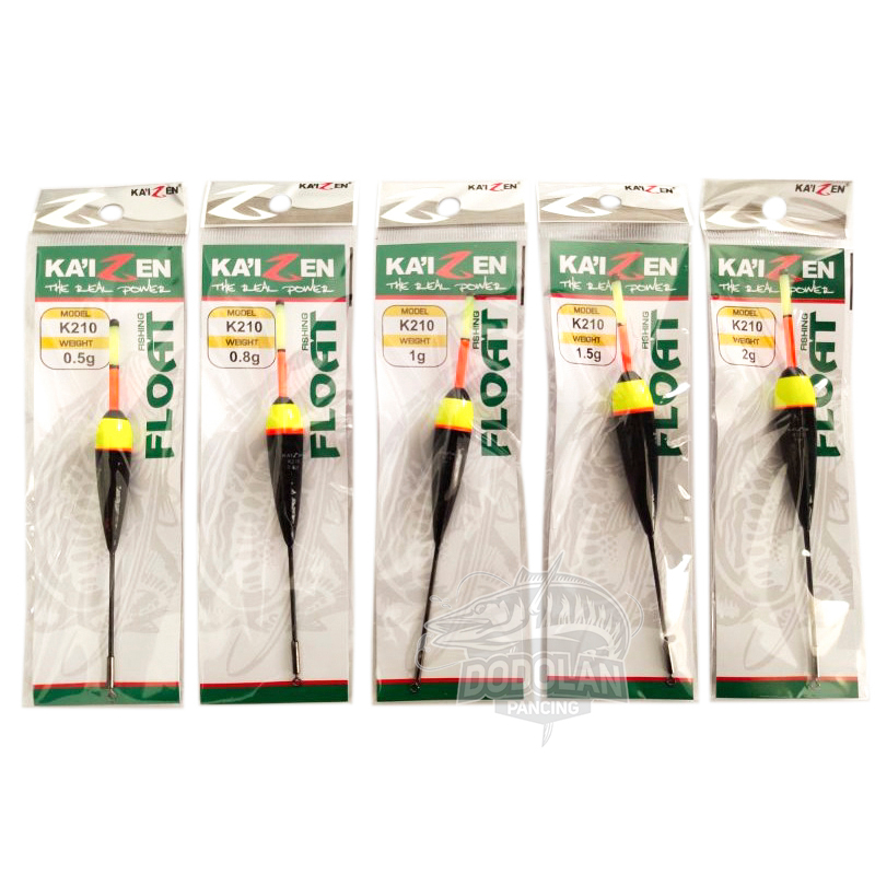 Pelampung Kaizen Type K210 Untuk Mancing Pelampungan Dodolan Pancing