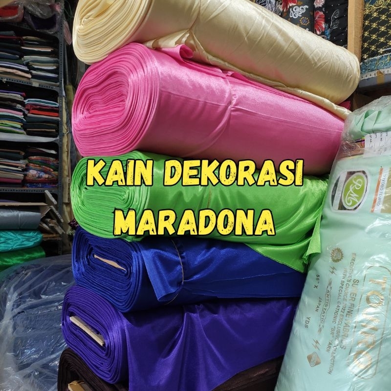 Kain Maradona / Flamin maradona habutai abutay flamin maradona / Kain dekorasi (0,5 M)