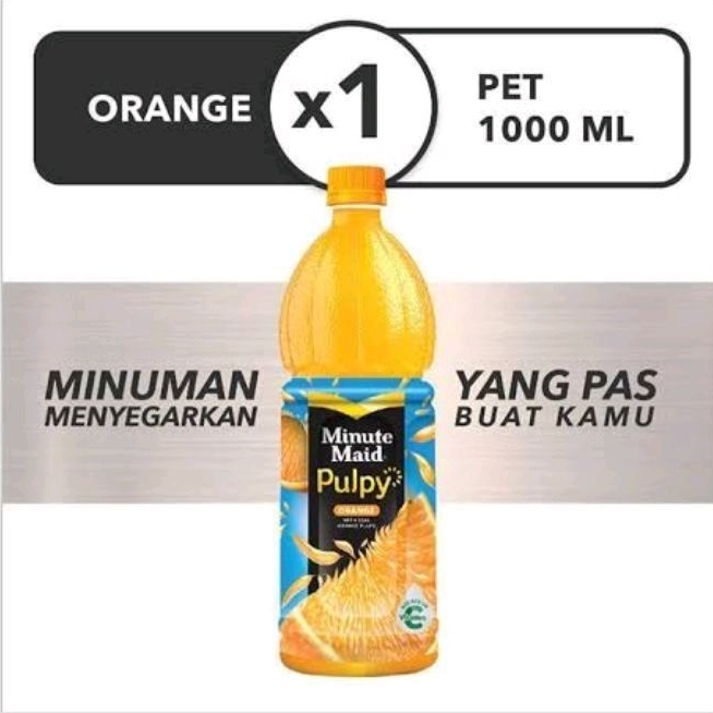 

minute maid puply orange 1000ml 1 Liter