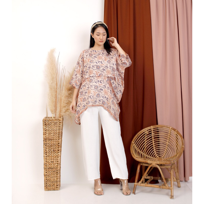 safira tunik / blus batik viscose premium