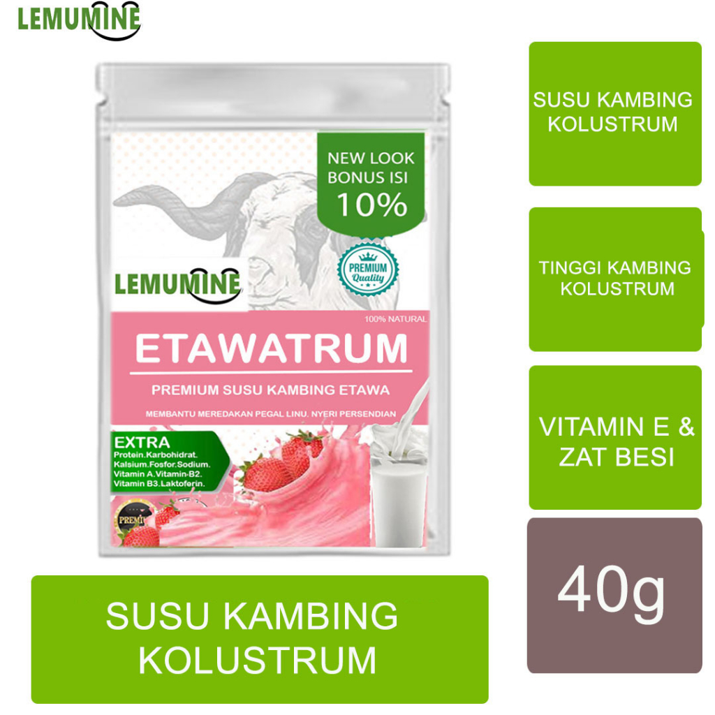 

Susu Etawa Penggemuk Badan Susu Kambing Murni Untuk Paru Sendi Penambah Nafsu Makan Asi Booster Susu Etawalin Susu Kambing Etawa Bubuk 1kg Etawaku Platinum (40g)