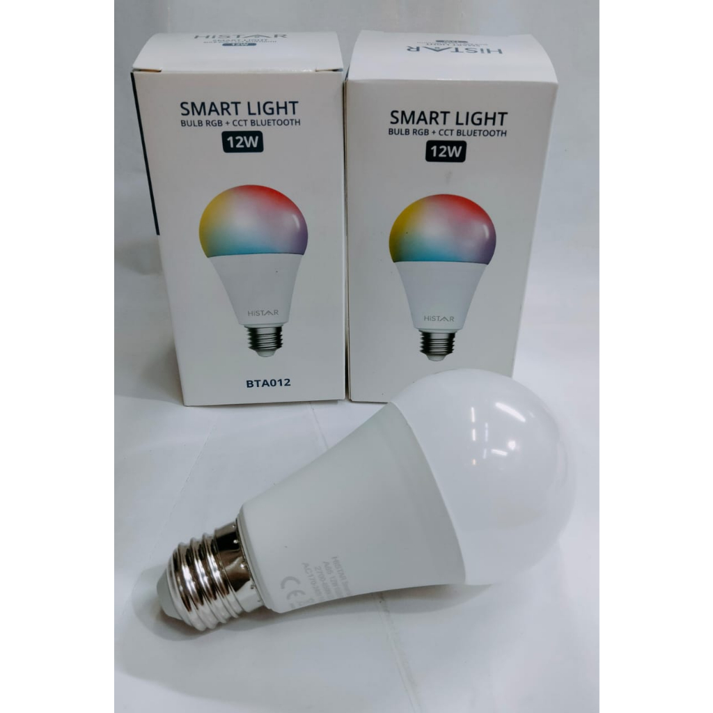 LAMPU LED BULB 12W RGB BLUETOOTH SMART LIGHT BOHLAM LED LAMPU LED BOHLAM 12W