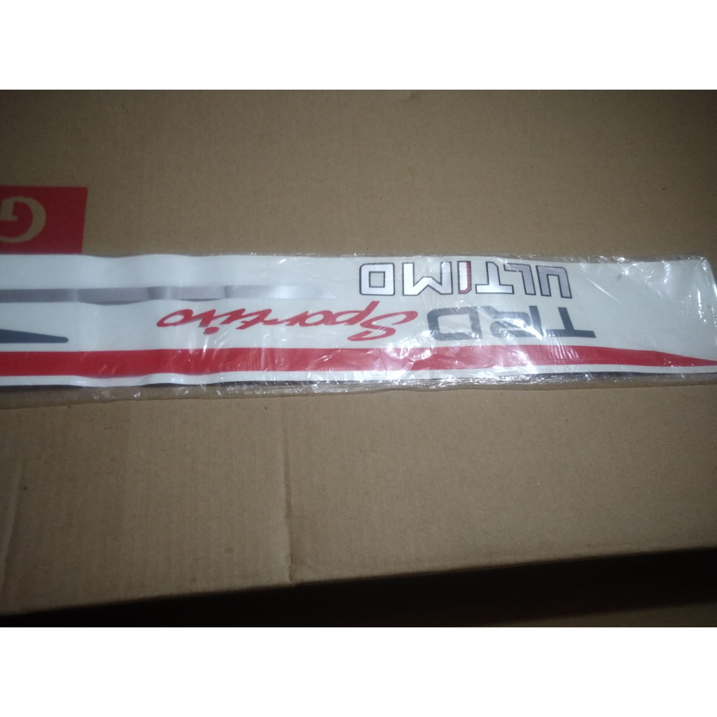 STIKER TRD SPORTIVO ULTIMO PANJANG RUSH / TERIOS 2017