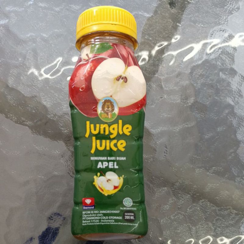 

JUNGLE JUICE/Jus Kemasan Rasa Apel 200 ml