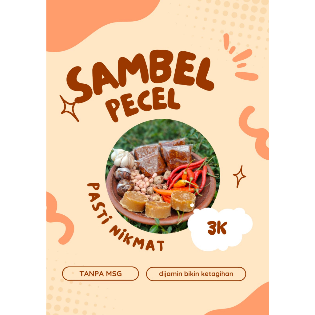 

sambel pecel PN sambel pecel enak sambel pecel bumbu pecel sambel kacang bumbu kacang