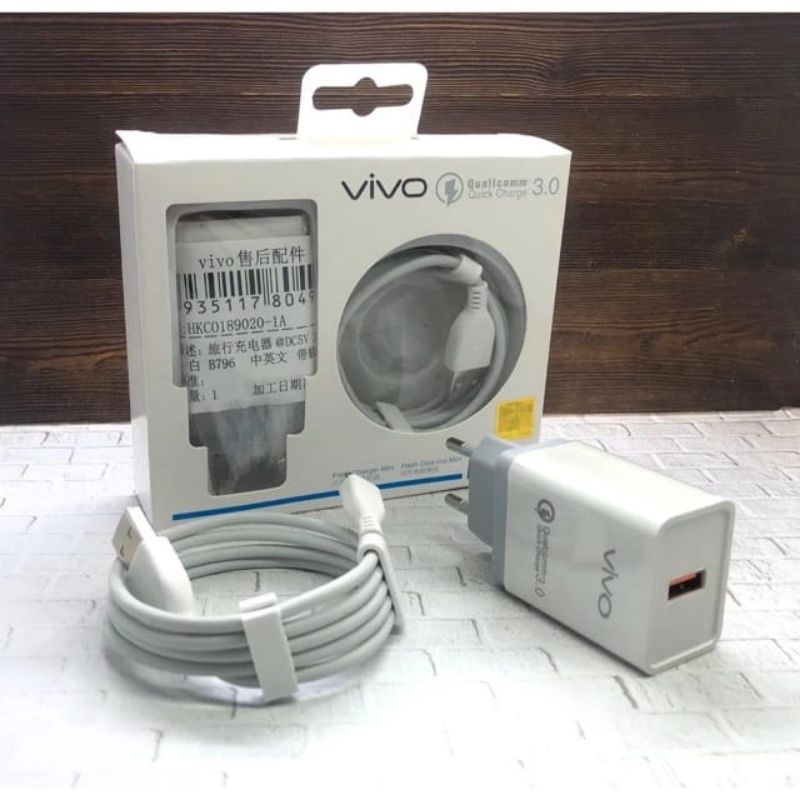 Charger VIVO M3 QUALCOMM QUICK CHARGE 3.0A ORIGINAL