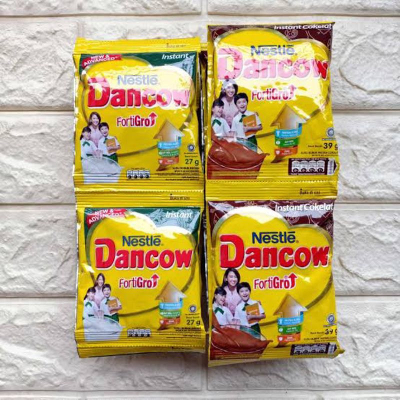 

Susu Dancow Fortigro Instan Putih / Coklat Renteng 10 Sachet