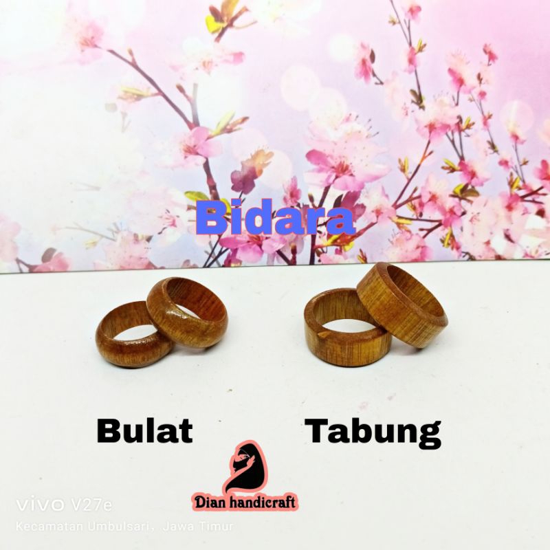 Cincin Kayu Ulin, Bidara, Dan Jati Kluwih