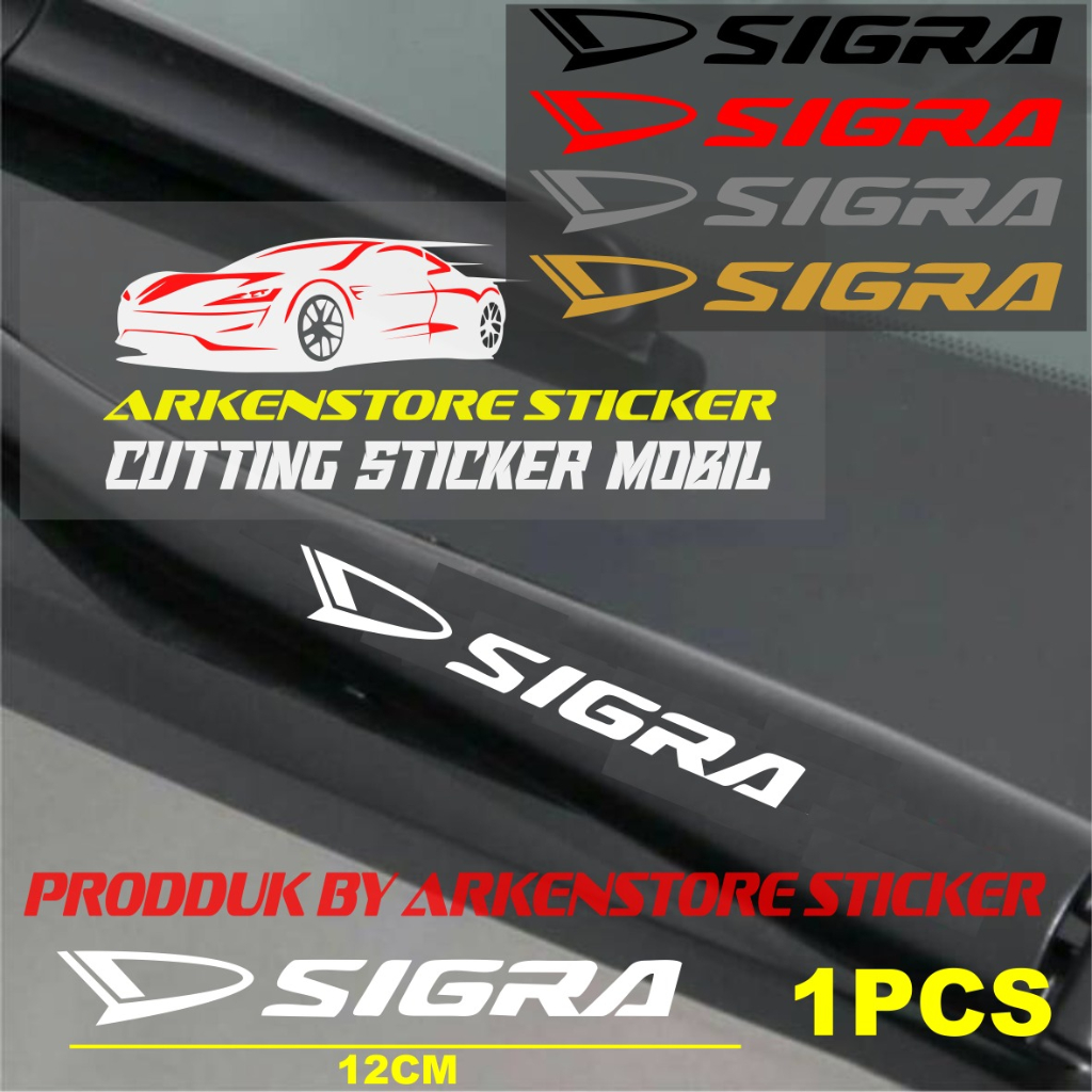STICKER WIPER TALANG AIR MOBIL SIGRA STIKER WIPER TALANG AIR MOBIL DAIHATSU SIGRA