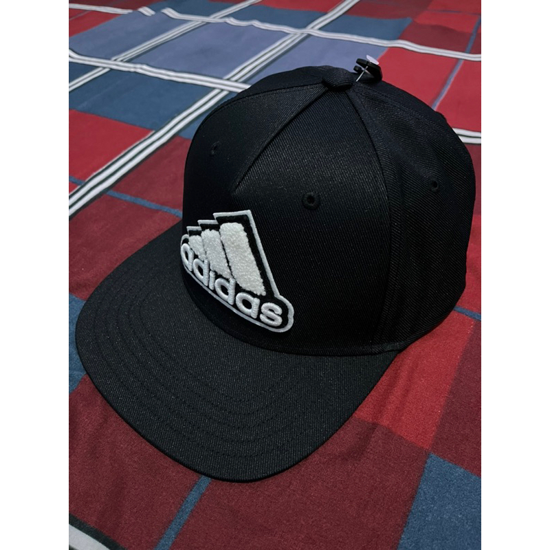 topi adidas snapback logo cap original