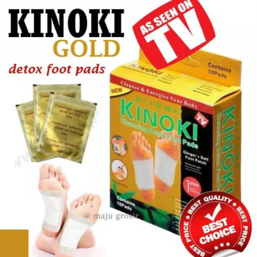 1 BOX Kinoki GOLD , Koyo Kaki Ginger Plus Salt (10 Sachet )