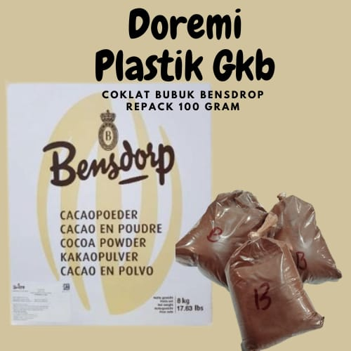 

Bensdorp Cocoa Powder 100gram / Coklat bubuk premium / Bubuk coklat murni