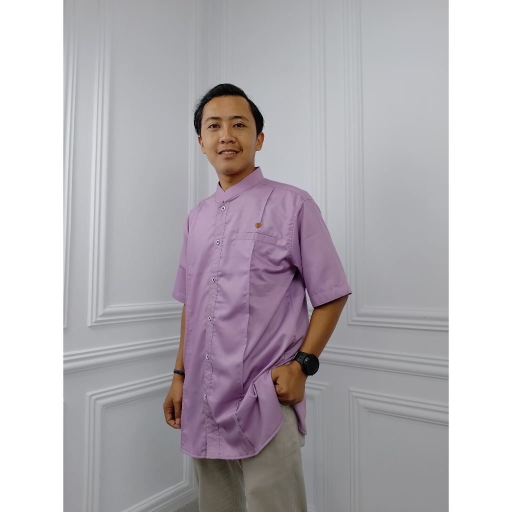 Koko Couple Sarimbit Aidan Ayah dan Anak warna Ungu Lilac