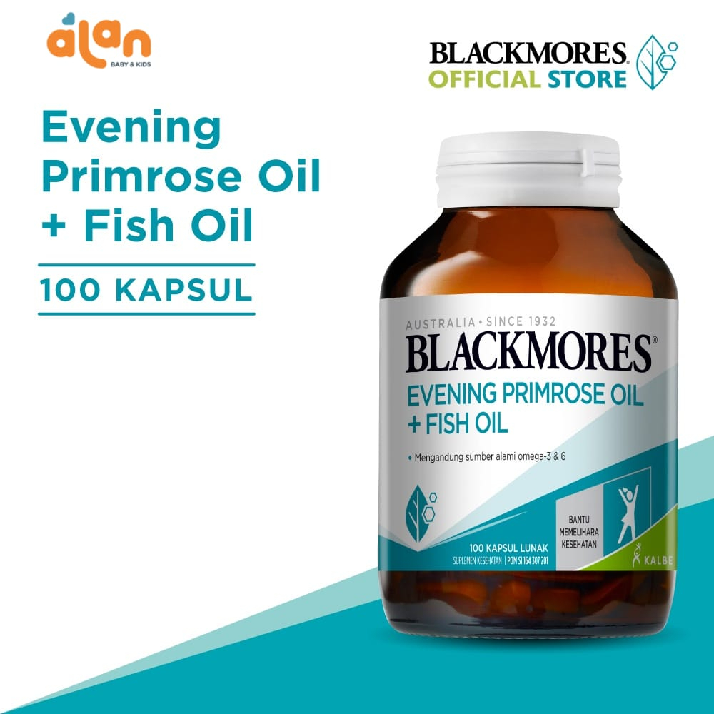 Alan Baby Kids -  Blackmores Evening Primrose Oil + Fish Oil 100 Kapsul